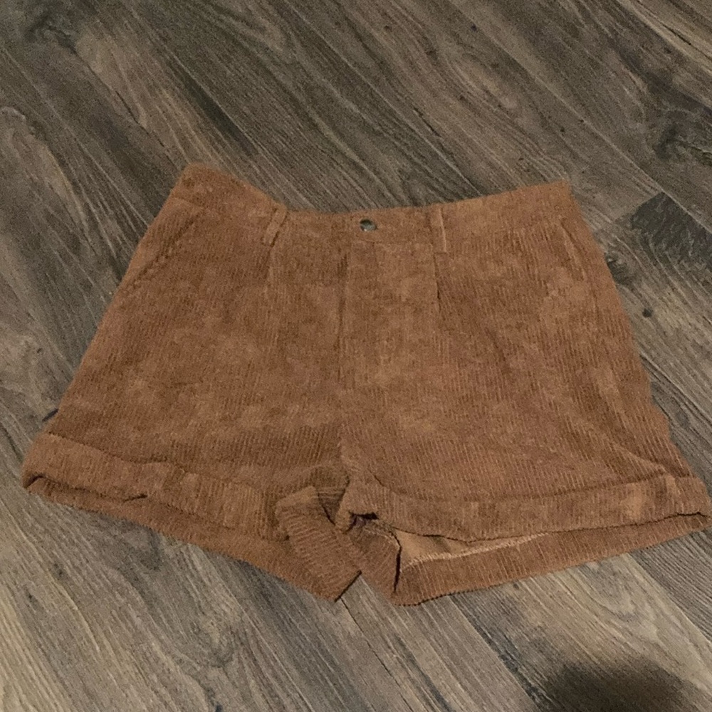 Sky & Sparrow Corduroy Tan Women's Shorts size medium